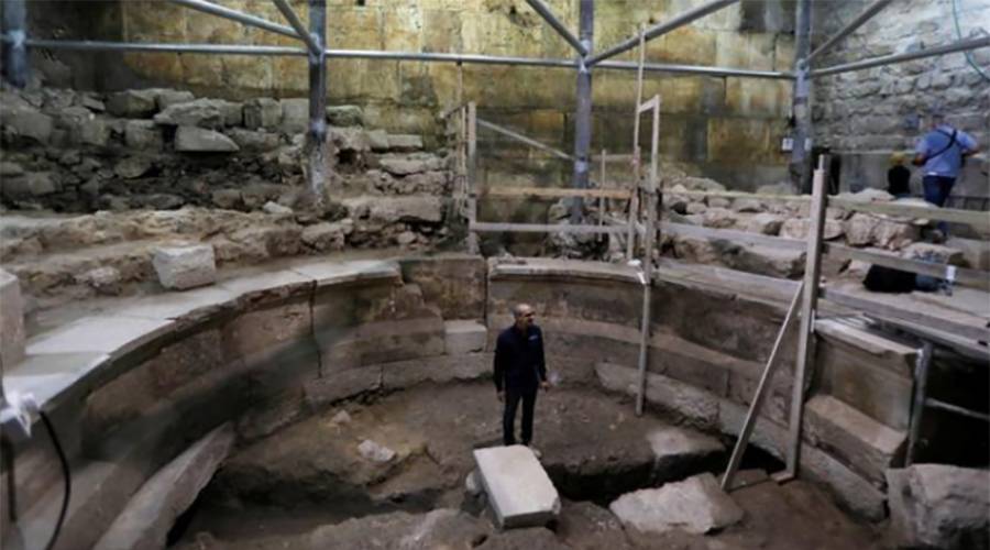 اكتشاف مدرج أثري في القدس يعود للعصر الروماني