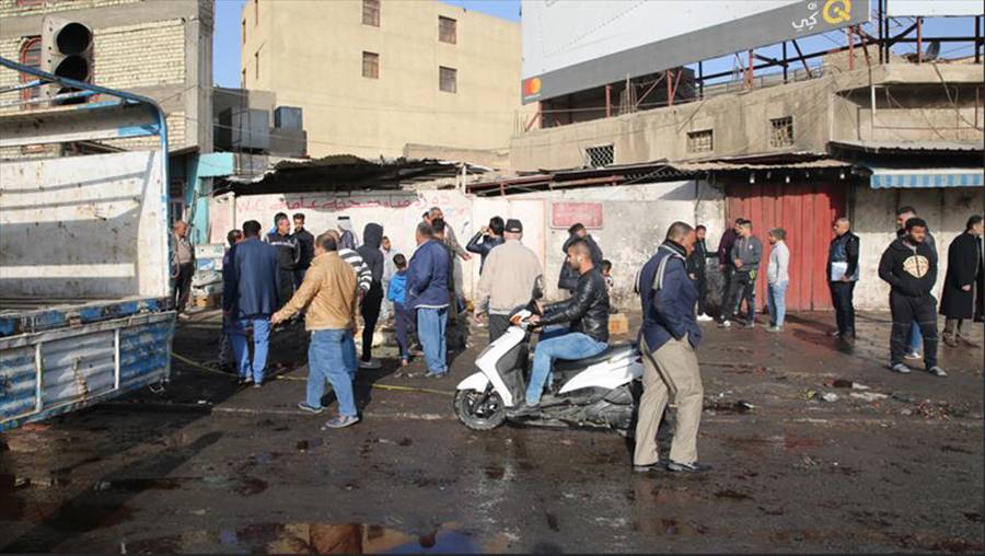 أكثر من 20 قتيلا في هجوم انتحاري مزدوج وسط العاصمة العراقية بغداد