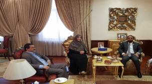توكل كرمان تلتقي السفير العماني لدى تركيا