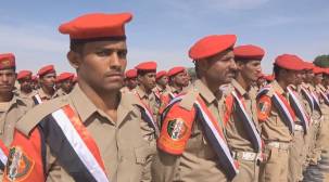 الجيش الوطني يحتفل بذكرى 14 اكتوبر في مأرب والضالع