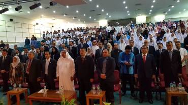 افتتاح المهرجان الدولي الرابع للغة العربية بجامعة ملايا الماليزية