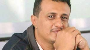 الصحفي أسامة المقطري والذي استشهد اليوم خلال تغطيته للمعارك في تعز 