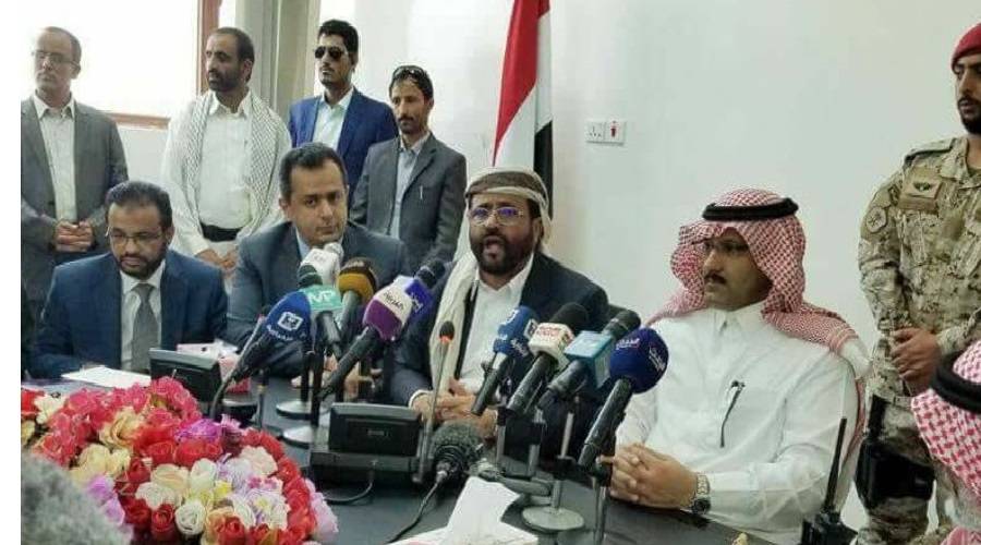 السفير السعودي يعلن من مأرب بدء برنامج إعمار المحافظة