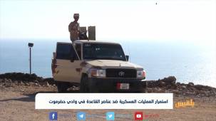استمرار العمليات العسكرية ضد عناصر القاعدة في وادي حضرموت