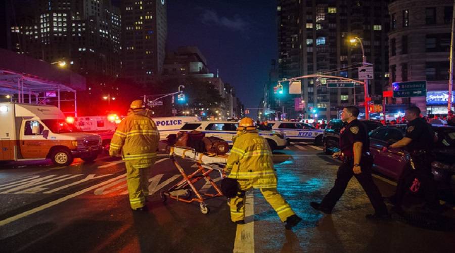 شرطة نيويورك تؤكد وقوع انفجار بمنهاتن وتعتقل شخصا على الاقل