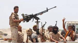 مليشيا الحوثي تقصف مواقع الجيش بجبهة ثرة بأبين