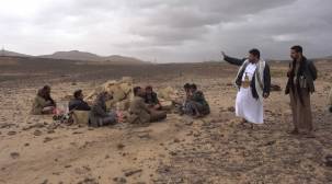 التحالف يستهدف اجتماعا لقيادات مليشيا الحوثي في نهم