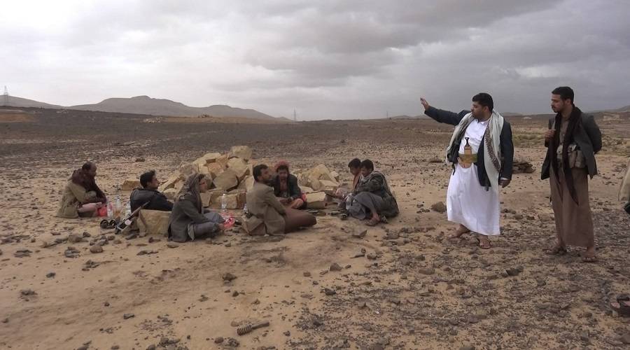 التحالف يستهدف اجتماعا لقيادات مليشيا الحوثي في نهم