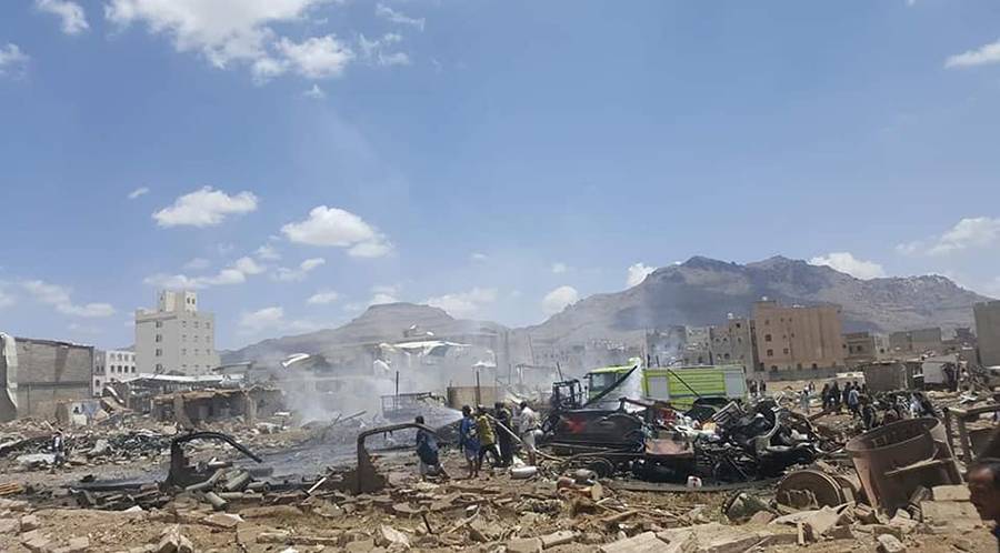 الأمم المتحدة تدعو للتحقيق في تفجير صنعاء وتصفه بالمروع والعبثي