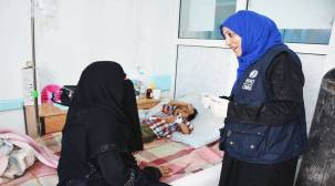 وفاةَ أكثر من 390 حالة بالكوليرا في 19 محافظة يمنية