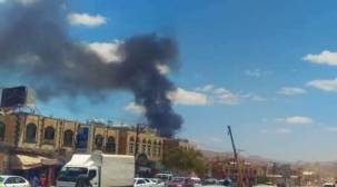 إصابة مدنيين في انفجار هز منطقة سعوان شرق صنعاء