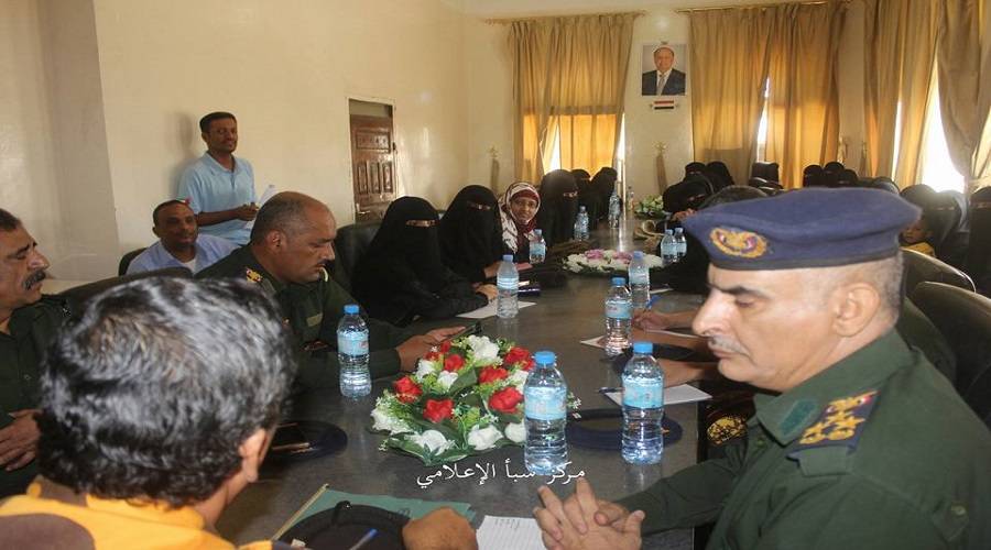 شرطة محافظة مأرب تستقبل اول دفعة من المجندات للعمل في الشرطة النسائية