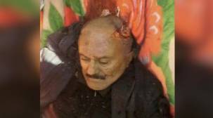 جثمان الرئيس الراحل صالح 