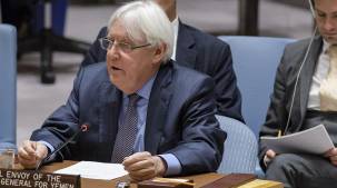 غريفيث يقدم إحاطته إلى مجلس الأمن بشأن اليمن يوم الخميس المقبل