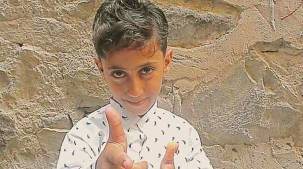 الطفل أحمد صلاح استشهد برصاص قناصة المليشيا في حي كلابة