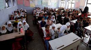 طلاب اليمن في المحافظات المحررة يتوجهون إلى المدرسة اليوم