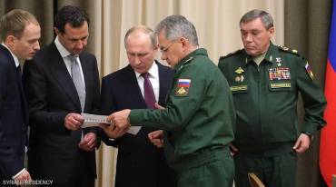 بوتن للأسد: حان وقت العملية السياسية