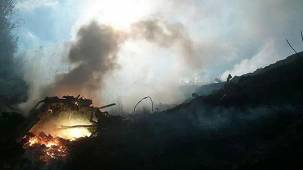 حريق هائل في مخيم للاجئين السوريين شرقي لبنان وأنباء عن ضحايا