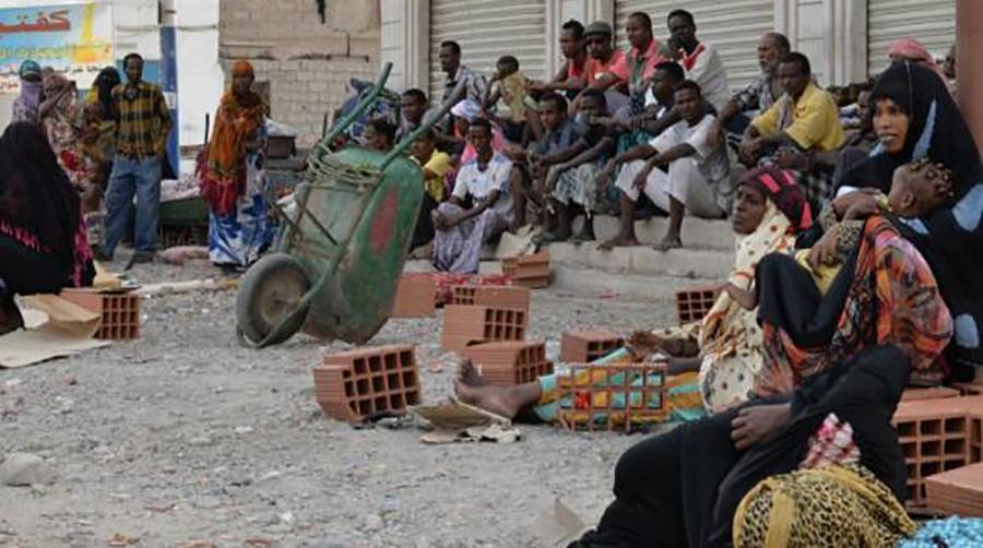 مفوضية شؤون اللاجئين تحذر من تزايد تدفق اللاجئين الأفارقة إلى اليمن