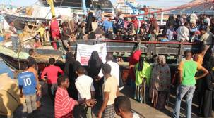 الهجرة الدولية تعلن إجلاء 133 صوماليا من اليمن إلى بلادهم