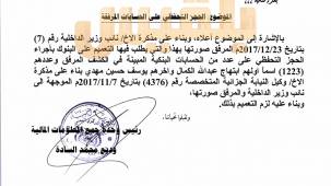 مليشيا الحوثي توجه البنوك بالحجز على حسابات 1223 اسما وتصفهم بـ &quot;الخونة&quot;